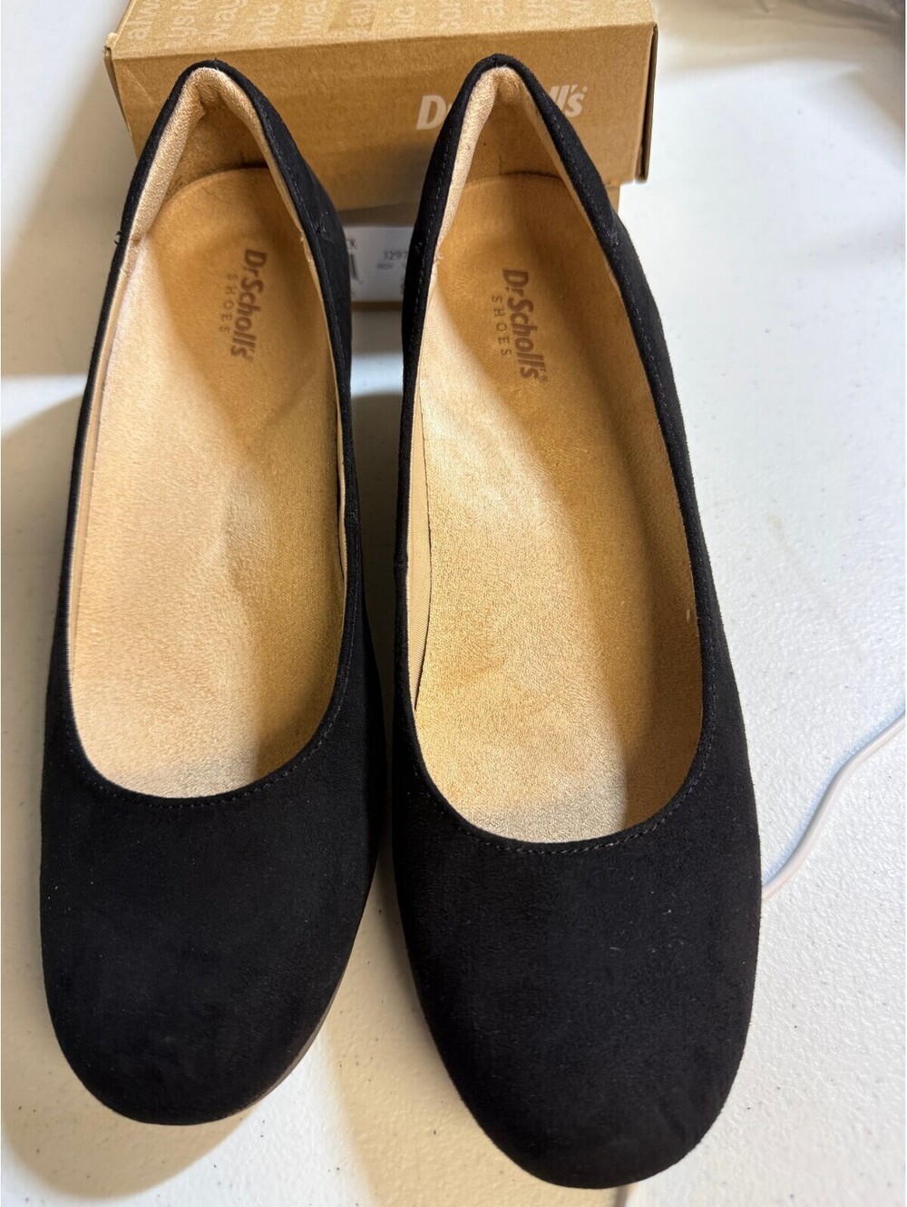 Dr. Scholl's Be Flex Black Wedge Shoes Size 8M
